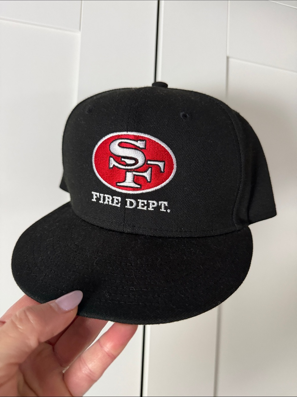 NEW ERA- San Francisco Fire Dept. Black Snapback Hat